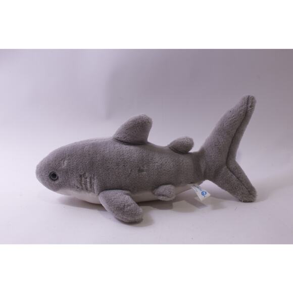 Sea World, Shark, Medium Plush, Ocean, Vintage, Stuffed Animal, ~ 250827-WH 547 - Picture 2 of 3